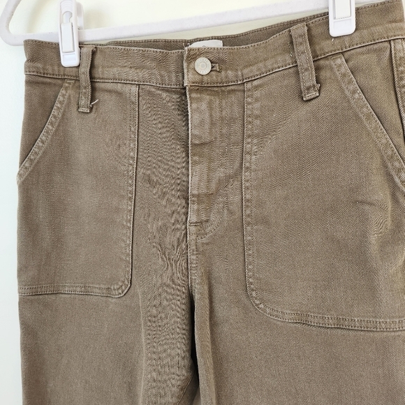 J Crew Straight Leg Crop Jean in Garment-Dyed Denim Size 27 - Picture 2 of 7